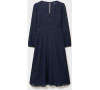 Crew Clothing Crew Clothing Blue Ines Jacquard Dress Blue EU 44 (UK 16)