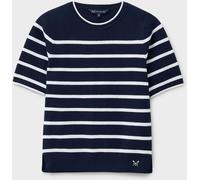 Crew Clothing Crew Clothing Blue Stripe Knitted T-Shirt