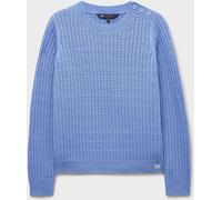 Crew Clothing Crew Clothing Blue Tillie Textured Stitch Jumper