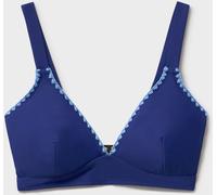 Crew Clothing Crew Clothing Blue Whipstitch Classic Bikini Top