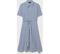 Crew Clothing Crew Clothing Company Blue Emma Jersey Shirt Dress Blue EU 42 (UK 14)