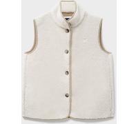 Crew Clothing Crew Clothing Company Natural Borg Gilet