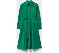 Crew Clothing Crew Clothing Green Ellie Linen-Blend Shirt Dress Green EU 38 (UK 10)