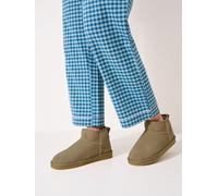 Crew Clothing Crew Clothing Natural Suede Slipper Boots