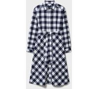 Crew Clothing Crew Clothing Navy Blue Ellie Linen-Blend Shirt Dress Navy Blue EU 42 (UK 14)
