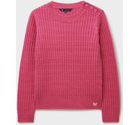Crew Clothing Crew Clothing Pink Tillie Textured Stitch Jumper
