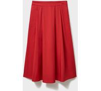 Crew Clothing Crew Clothing Red Gabby Cotton Skirt Red EU 42 (UK 14)
