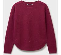 Crew Clothing Crew Clothing Red Liv Glitterball Boat-Neck Jumper