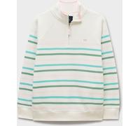Crew Clothing Crew Clothing White Half-Zip Sweatshirt