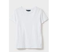 Crew Clothing Crew Clothing White Perfect Slub 100% Cotton T-Shirt