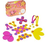 Crew Pack CLIXO - Rose/Jaune - Jeu de Construction magnétique, Flexible, Durable et imaginatif - 30 pieces - Des 4 ans