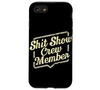 Crew Vintage Shit Show Membre de l'équipe Funny Team Matching Group Coque pour iPhone SE (2020) / 7/8