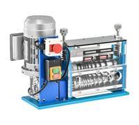 CREWORKS 1,5mm-38mm Machine de Dénuder Câbles, 0,37 KW Dénudeur Câble Électrique, Machine Électrique à Dénuder Fils de Multi-trous pour Récupération de Cuivre