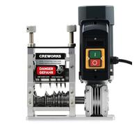 CREWORKS Machine de Dénuder Câbles Électriques 180W 1,5-30mm Dénudeur de Fil, Machine Électrique à Dénuder Fil Électrique pour Récupération de Cuivre