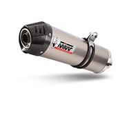 Mivv Oval Honda Crf 1000 L Africa Twin 2016-19 H.059.lnc Homologated Slip On Muffler Argenté Homologated