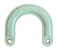 CRFFZ 1 sangle de poignée de sac incurvée confortable et pratique en polyuréthane pour une installation facile pour un usage quotidien et les voyages. Accessoire de sac pour femme, vert menthe