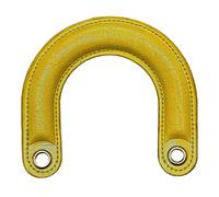 CRFFZ 1 sangle de poignée de sac incurvée confortable et pratique en polyuréthane pour une installation facile pour un usage quotidien et les voyages. Accessoire de sac pour femme, jaune