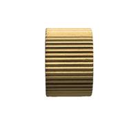 CRFFZ Bouton sonore en métal en aluminium pour claviers mécaniques à tige en D, rotation lisse, boutons ronds, accessoire de clavier mécanique
