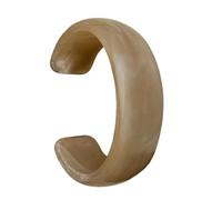 CRFFZ Bracelet jonc géométrique rond avec ouverture - Bijoux de poignet pour les amateurs de mode - Bracelets modernes - Large usage quotidien, One Size, Comme décrit