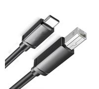 CRFFZ Câble d'imprimante USB type C vers USB 2.0 - Port carré haute vitesse - 50 cm 1 m 1,5 m 2 m 3 m - Accessoire électronique grand public