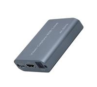 CRFFZ Carte de capture vidéo USB 3.0 4K @ 60 Hz HDTV Game Live Streaming Device Microphone 1080p Video Grabber pour caméra Carte de capture professionnelle