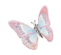 CRFFZ Décoration de voiture en forme de papillon dansant, mouvement réaliste et ABS incassable pour un style sûr sur le tableau de bord, facile à installer