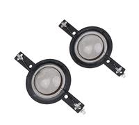 CRFFZ Lot de 2 tweeters à dôme 25,4 mm avec diaphragme 25 cœurs en soie - Voix aigus - 5,4 ohm