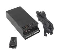 CRFFZ Metal 700W 80Plus, Bloc d'alimentation compact 1U pour ordinateur avec gestion des câbles, entièrement modulaire pour/configuration serveur Unité d'alimentation entièrement modulaire avec