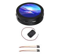 CRFFZ Microcontrôleur RP2350 multifonction 4,7 cm rond capacitif écran tactile carte d'extension Prototypage avec écran tactile