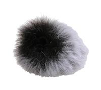 CRFFZ Pare-brise en fourrure pour micro ZV1F - Parfait pour les tournages en plein air - Améliore les enregistrements de micro coupe-vent