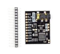 CRFFZ PCM5102A Carte son Module Carte Son Numérique PCM5102A Module Voix Carte Stéréo avec Décodeurs de Sortie 3,5 mm