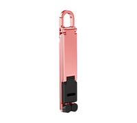 CRFFZ Petit porte-clés pour smartphone en aluminium robuste avec option d'inclinaison à 40 degrés pour une meilleure visualisation du support de téléphone multi-supports