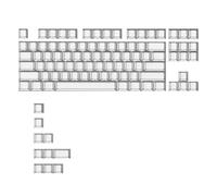CRFFZ Shadows Fold Shining Through PBT Lot de 97 touches compatibles avec lettrage latéral pour améliorer la visibilité