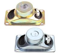 CRFFZ Woofer stéréo 8Ohm 5W Gamme complète Haut-parleur rectangulaire Forme mobile Enceintes Boitier de son Woofer Stéréo