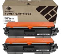 Crg-051H Crg 051H Cartouche De Toner Compatible Pour Imprimante Canon I-Sensys Imageclass Lbp-160 Lbp-162Dw Lbp-162Dwf Mf260 Mf264Dw Mf267Dw Mf269Dw (2X Noir)[ENC941054]