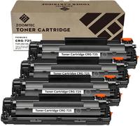 Crg-725 Crg 725 Cartouche De Toner Compatible Pour Imprimante Canon I-Sensys Lbp-6000 Lbp-6000B Lbp-6018 Lbp-6020 Lbp-6020B Lbp-6030 Mf-3010 (4X Noir)[ENC942377]