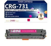 CRG-731 Cartouche de Toner Haute Capacité Compatible pour Canon I-SENSYS LBP7100Cn LBP7110Cw MF628Cw 623Cn MF8280Cw MF8230Cn Imprimantes, Netteté et Clarté,Magenta-1 Pack