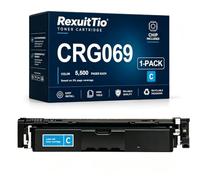 CRG069 Remplacement de la Cartouche de Toner Compatible à Haut rendement pour CRG069HK / C / M / Y avec la dernière Puce, Convient à l'imprimante Laser Canon LBP673CDW LBP674CX