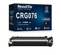 CRG076 Remplacement de la Cartouche de Toner Compatible à Haut rendement pour CRG-076HK avec la dernière Puce, Convient à l'imprimante Laser Canon LBP811Cx LBP811C LBP812Ci, Noir