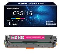 CRG116 Cartouche de Toner Compatible pour Canon CRG116 CRG-116 pour Canon IC Séries MF8000C MF8200C MF620C MF8030Cn IC MF8050Cn MF8080Cw Imprimantes avec Puce,M-1 Pack