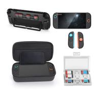 CRGANGZY Accessoires Bundle for Switch 2 Kit accessoire Interrupteur 2 Console Console Batching Couvre de protection Écran Protecteur 6 Casquettes CAPS GRIPS CAPS DE GAME