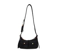 CRGANGZY Femmes et Filles Sac à Main en Suède Synthétique à Une Épaule, Bandoulière Réglable, Sac d'Armpit avec Fermeture Éclair, Multi-Poches, Sac à Épaule Idéal pour Voyage, Shopping, Travail