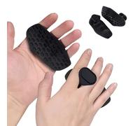 CRGANGZY Gym à Main levée des poignées Grips Gants d'entraînement en Caoutchouc pour Hommes et Femmes pour l'entraînement et l'exercice, Le Poids, Les haltères, Les soulevés de Terre, Les pi