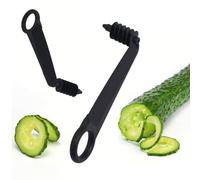 CRGANGZY Machine de pomme de terre en forme de spirale en forme de spirale Machine à coupe en spirale Plastic Garnishing Vis Peelers for Fruit Cucumber Légumes