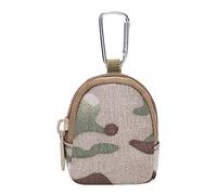 CRGANGZY Pochette en nylon portable Pochettes porte-clés résistantes à l'usure, étui de transport Pochette de protection tactique pour porte-monnaie (CP Camo)