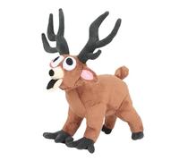 CRGANGZY Série de Jouets en Peluche '99 Nights in The Forest' - Hochets Doux et Réalistes du Cerf Vilain Inspiré du Jeu, Idéal pour Collectionneurs, Fans de Jeux Vidéo, Cadeaux pour Passionnés