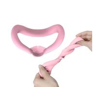 CRGANGZY Silicone Interface e Masque résistant à la lumière Coussin résistant à la transpiration Coussin de protection lavable Remplacement pour Meta Quest 3 Accessoires