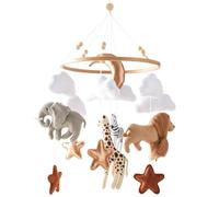 cri-b Mobile - cri-b Mobile | Animal Theme Nursery Hanging Toys | Bassinet Mobile Decor for Boys Home Apartment Bedroom Living Room Playroom Daycare Bedtime