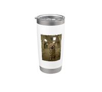 Cri Chacal Bureau Salle De Pause Animal Gobelet isotherme en acier inoxydable double paroi