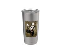Cri Panda Bureau Salle De Pause Animal Gobelet isotherme en acier inoxydable double paroi